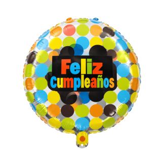 Globo Feliz Cumpleaños 18" Festivo