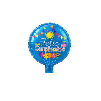 Globo Feliz Cumpleaños 5" Festivo