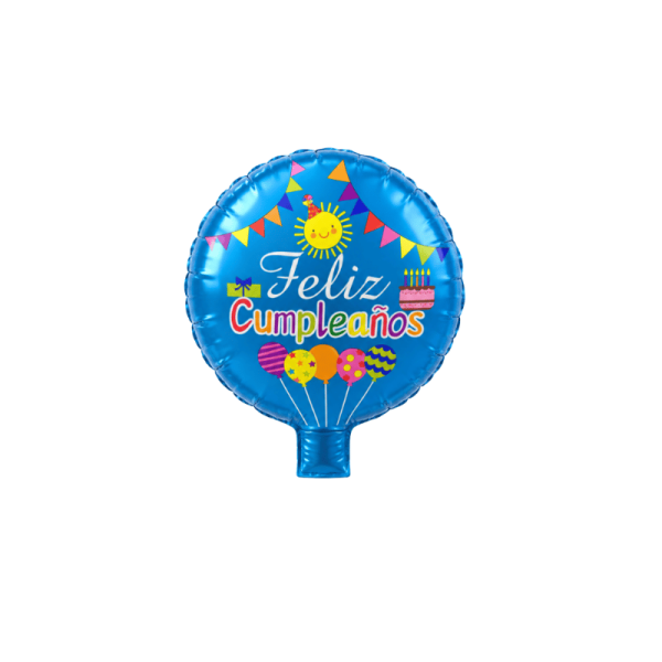 Globo Feliz Cumpleaños 5" Festivo